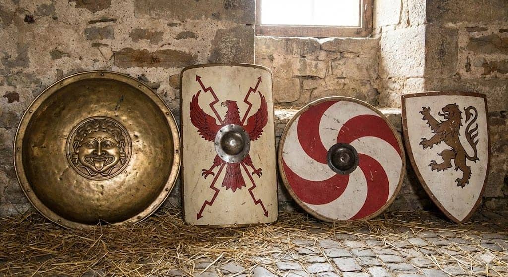 Guide Complet des Boucliers Historiques : Du Hoplon Grec au Pavois Médiéval