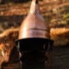 Casque hoplite athénien Phrygien finition bronze