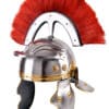 casque legionnaire romain criniere rouge