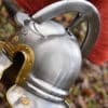 Casque de légionnaire romain crinière rouge – Image 6