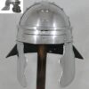 Casque romain acier galvanisé – Image 2