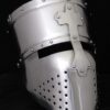 heaume facial plat
