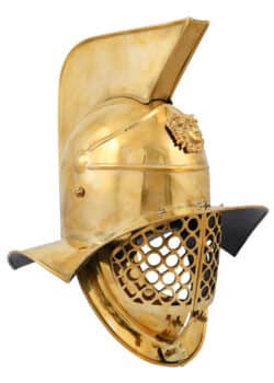 Casque gladiateur C laiton