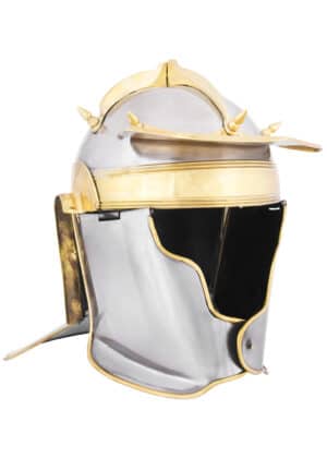 Casque Auxiliaire Infanterie 'E' (Heddernheim), acier et laiton