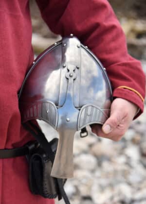 Casque viking Spangenhelm de combat 2 mm – Image 5