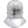 Casque viking à lunettes et protège-nuque – Image 2