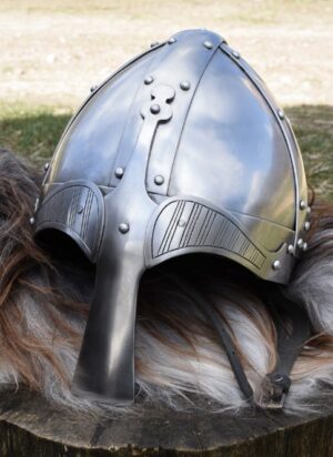 Casque viking Spangenhelm de combat 2 mm – Image 2