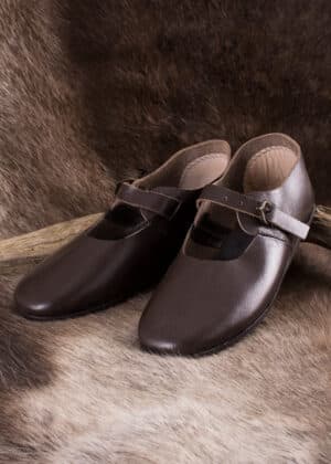 Chaussures basses médiévales cuir – Image 5