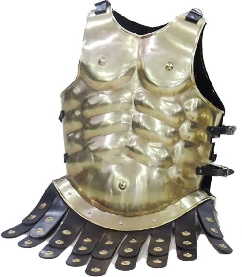 Cuirasse musclee laiton