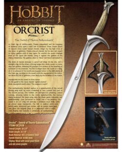 Epee Orcrist Thorin Officielle UC2928