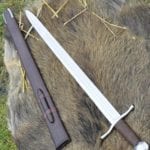 Epées croisés 13eme siècle fonctionnelle SK-C