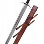 Epée médiévale " Larme" avec fourreau