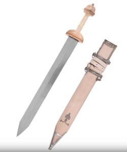 Glaive Gladius fourreau naturel