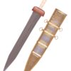 Glaive Mayence fourreau ajouré