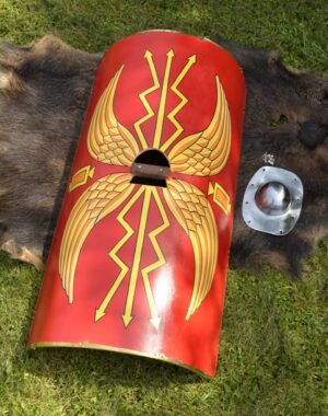Scutum romain umbo acier – Image 2