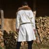 Tunique viking Halvar blanche / rouge – Image 3