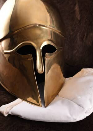Casque corinthien archaique laiton – Image 5