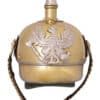 Casque prussien Pickelhaube laiton – Image 2