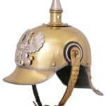 Casque prussien Pickelhaube laiton