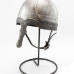 Casque normand nasal décoré