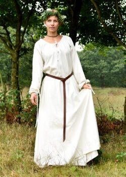 robe médiévale Ana naturelle