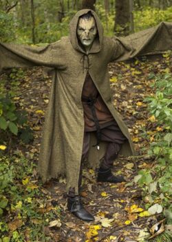 Robe de Azog verte