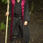 Robe de Magicien Epic Black-rouge