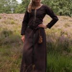 Cotehardie robe médiévale Ava