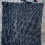 Rectangle de maille noire DIY