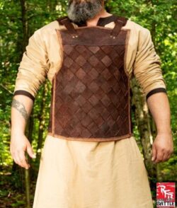 Cuirasse viking en cuir