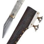 Petit seax motifs vikings style Borre