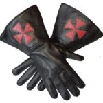 Gants templier cuir souple noir