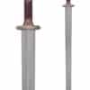 Epée Viking Vendel acier damas
