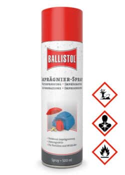 Spray imperméabilisant Ballistol Pluvonin 500 ml