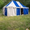 Tente bourguignonne 4x6 m bicolore coton 425grs – Image 4