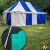 Tente bourguignonne 4x6 m bicolore coton 425grs – Image 10