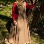 Robe celte marron