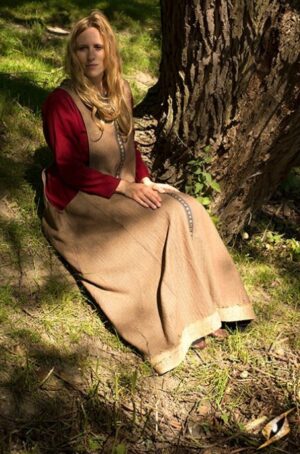 Robe celte marron – Image 3