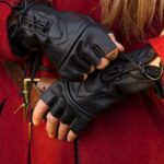 Gants du voleur cuir noir