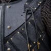 Armure de bûcheron GN en cuir noir – Image 3