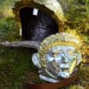 Casque de cavalerie romaine Ribchester ouvert