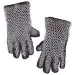 Gants de maille et cuir 9 mm