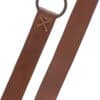 Ceinture médiévale en cuir avec anneau en laiton 190 cm – Image 4