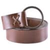 ceinture médiévale avec anneau laiton
