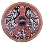 Bouclier rond Viking Huginn & Muninn