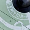Bouclier rond Viking « Fenrir » avec bordure en cuir – Image 4