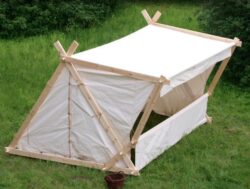 Échoppe médiévale viking 3 m et 4 m – Tente de marché imperméable et fonctionnelle