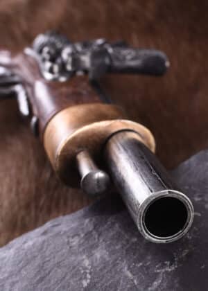 Pistolet à silex de cavalerie française