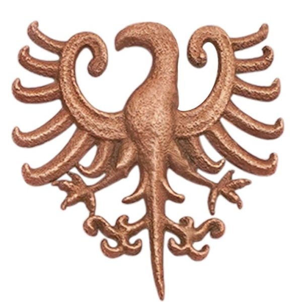 Aigle héraldique en bronze 3 Aigle héraldique en bronze