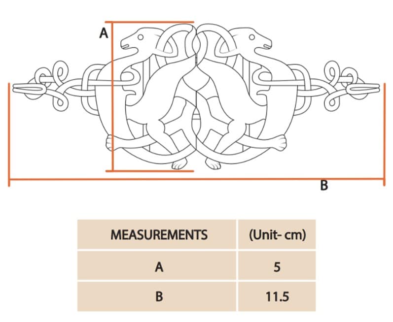 Boucle fermoir celte en bronze 3 Boucle fermoir celte en bronze – Image 3